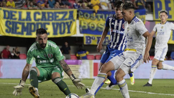 Torneo de verano: Boca venciÃ³ a Universidad de Chile