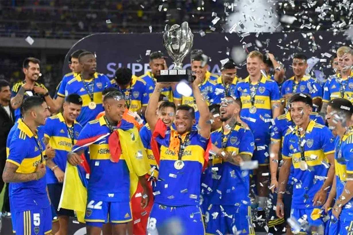 Boca goleÃ³ 3 a 0 a Patronato y se consagrÃ³ campeÃ³n de la Supercopa Argentina