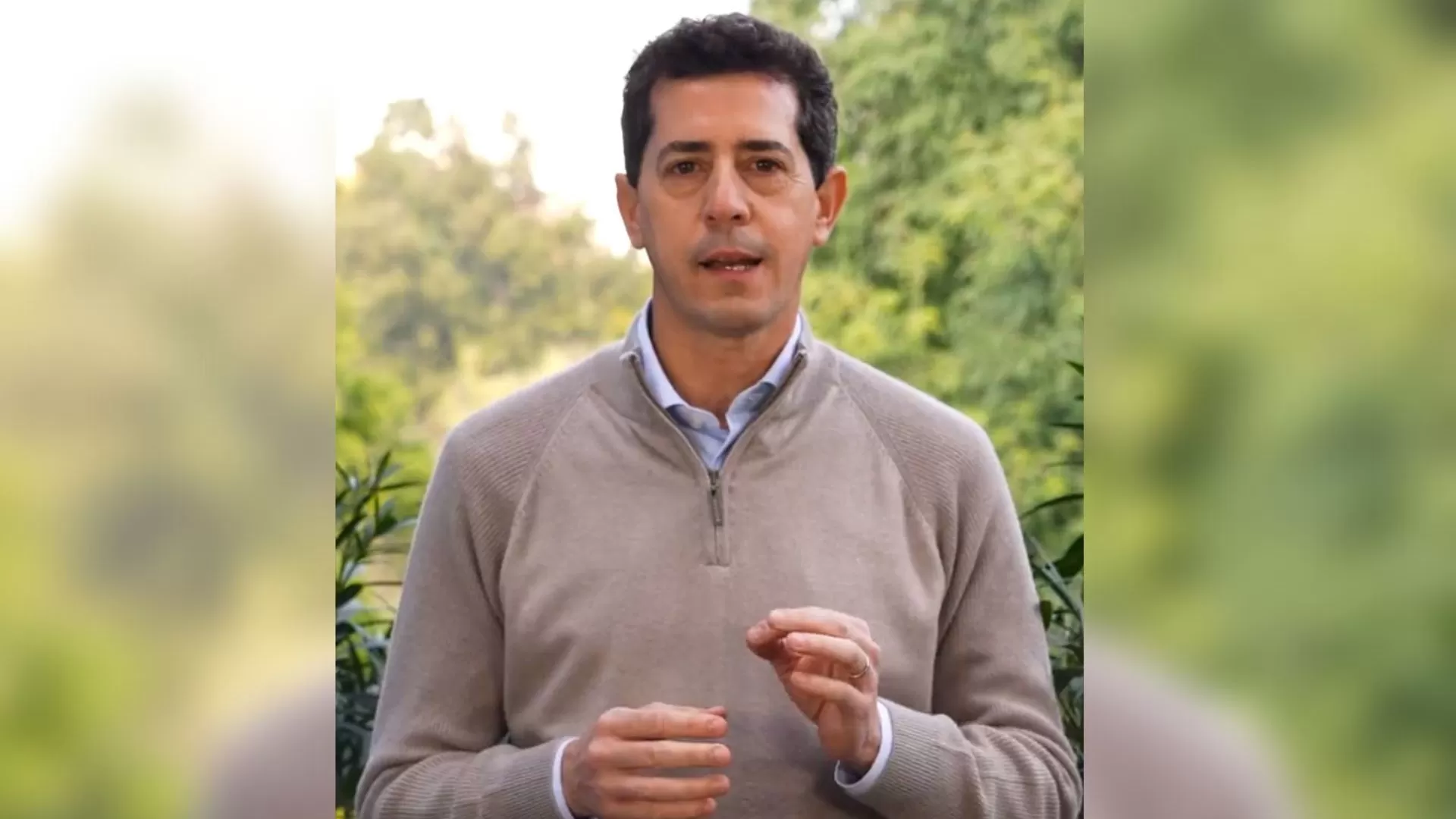 Wado. "Quiero ser tu presidente, el presidente de todas las familias argentinas"