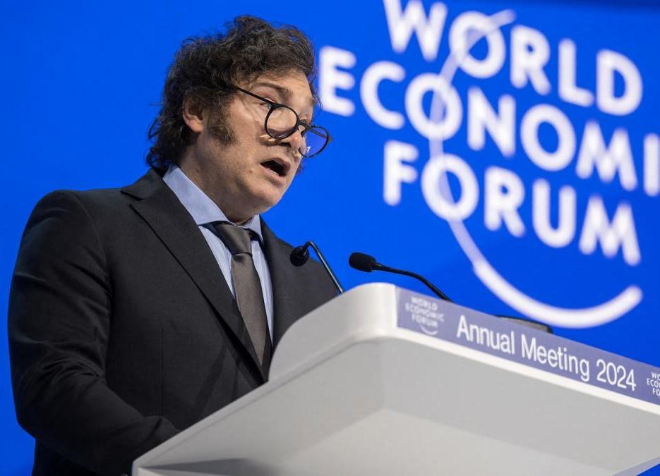 Milei defendió las políticas de mercado y el capitalismo: "Occidente está en peligro"