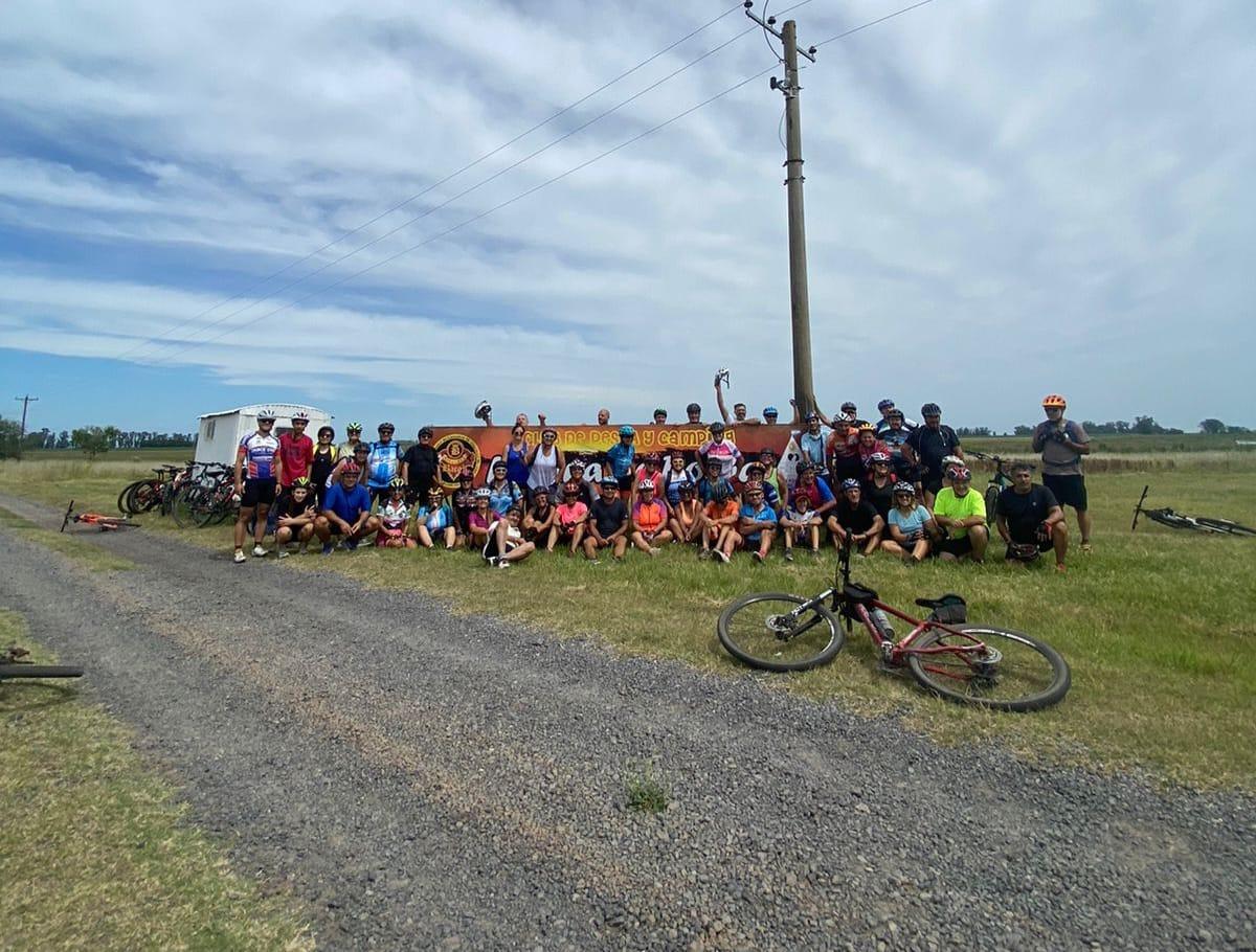 Con 74 participantes, se desarrolló el Rural Bike organizado por la dirección de Deportes 