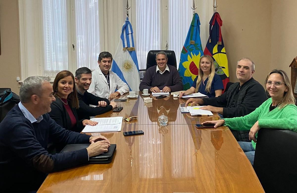 Golía analizó el trabajo realizado en Mar del Plata por el equipo de salud municipal