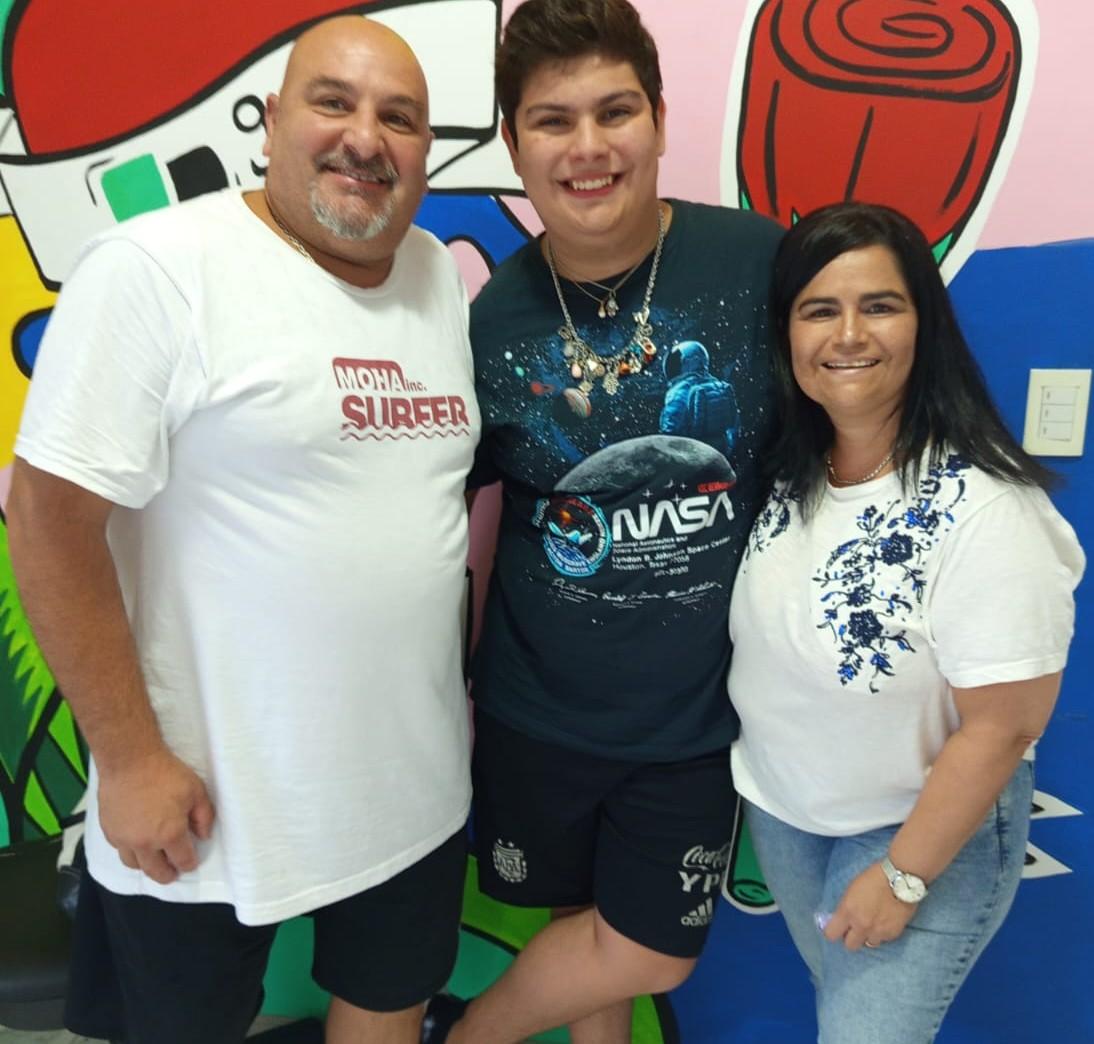 Gastón Barnetchegaray, Valentino y Silvana Sánchez: algunas vivencias contadas por un adolescente con autismo