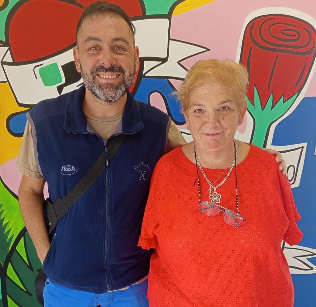 Juani Millán y Liliana Andriola: trabajos del Consejo escolar antes del comienzo de clases