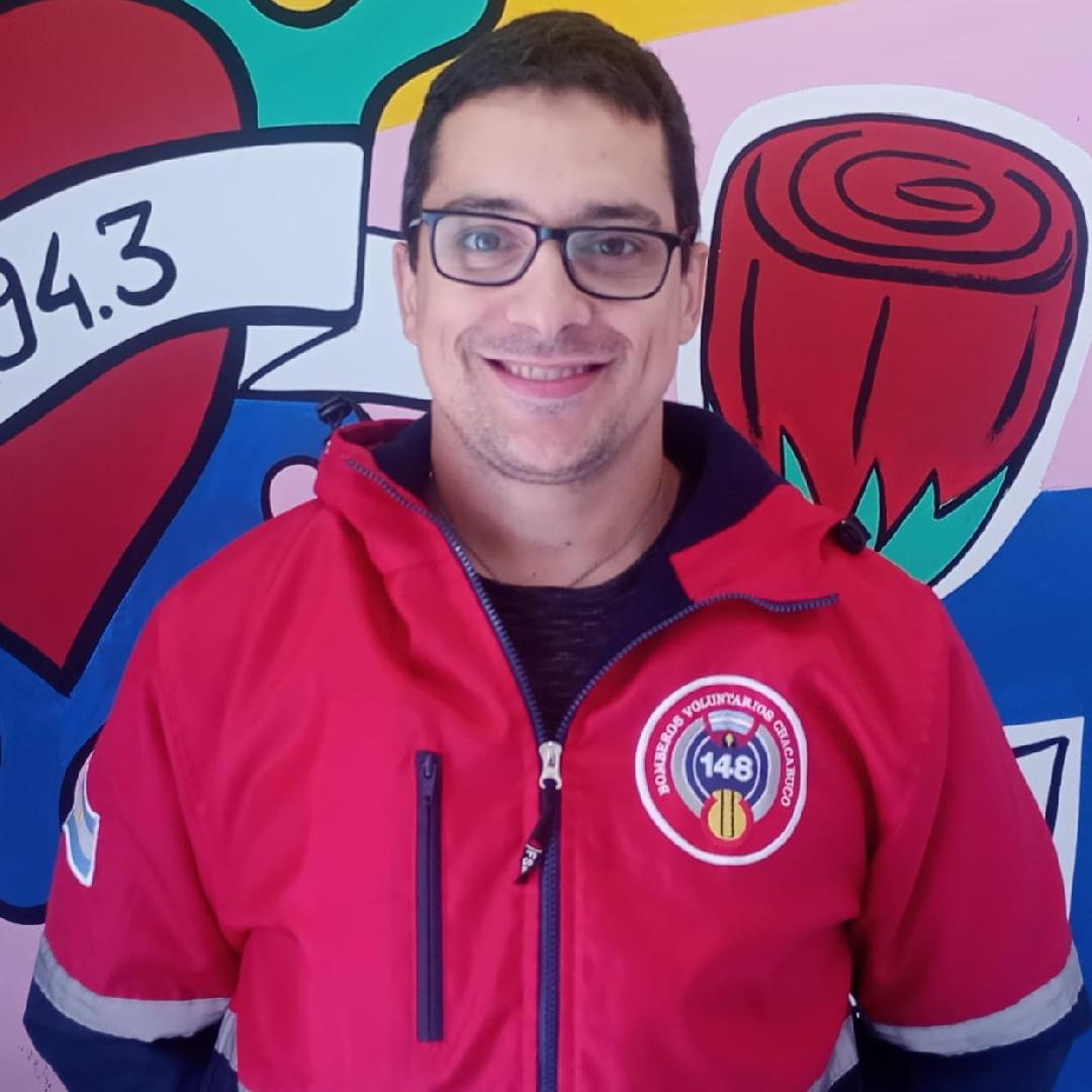 Ignacio Gajate: curso de bomberos 