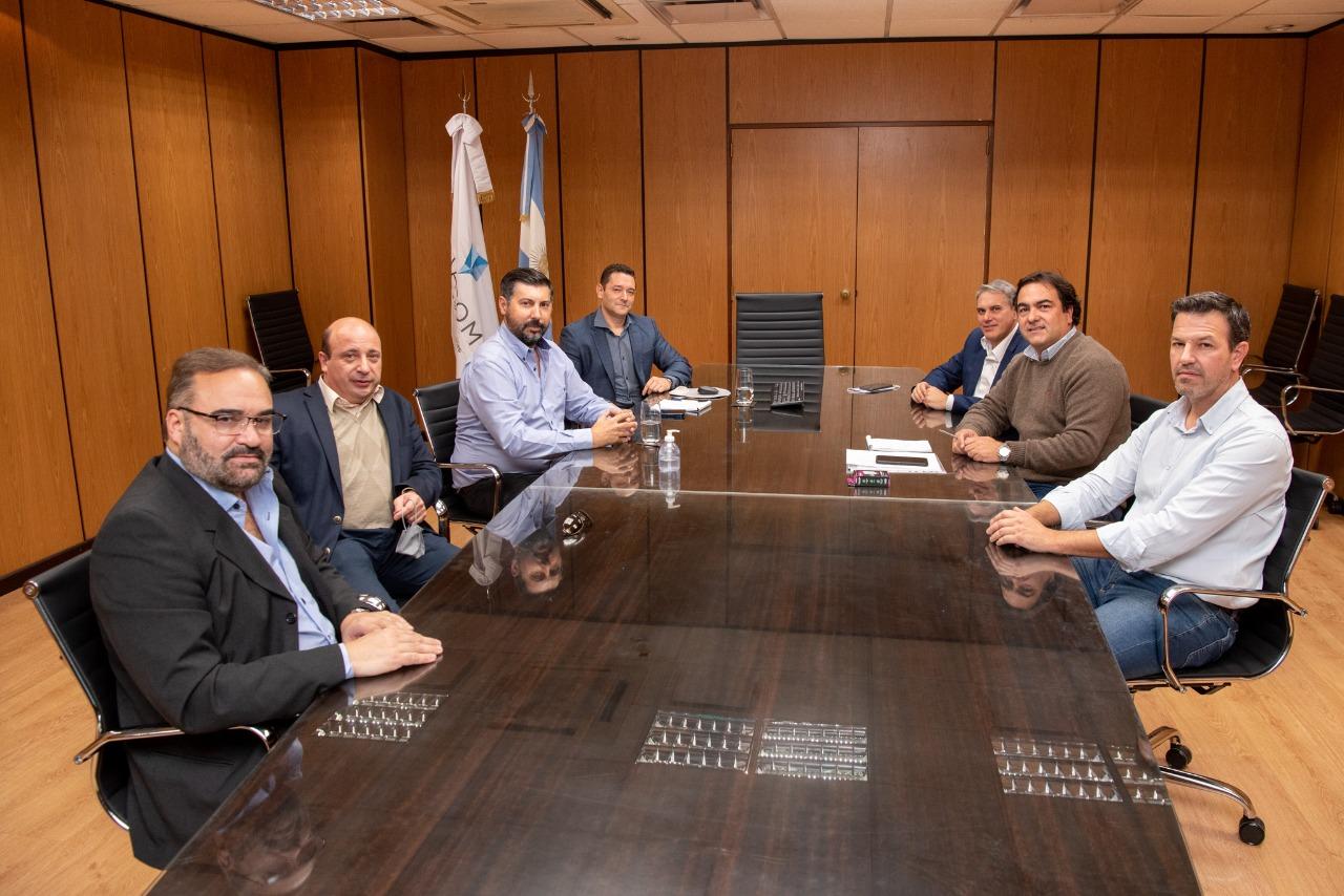 GolÃ­a, EstÃ©vez y Moro realizaron gestiones para Chacabuco