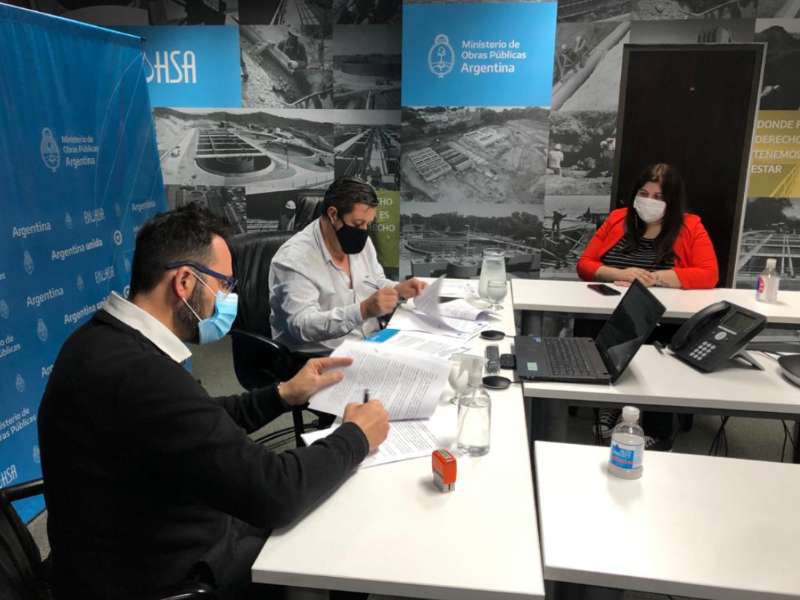 MÃ¡s de 32 millones de pesos en la ampliaciÃ³n de red y pozos de agua para Chacabuco