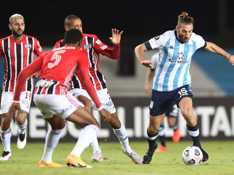 Racing empatÃ³ con el San Pablo en Avellaneda - VIDEO