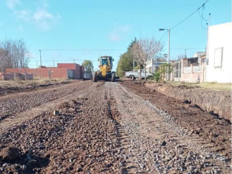 CulminÃ³ la segunda etapa del plan municipal de mejorado y empedrado de calles
