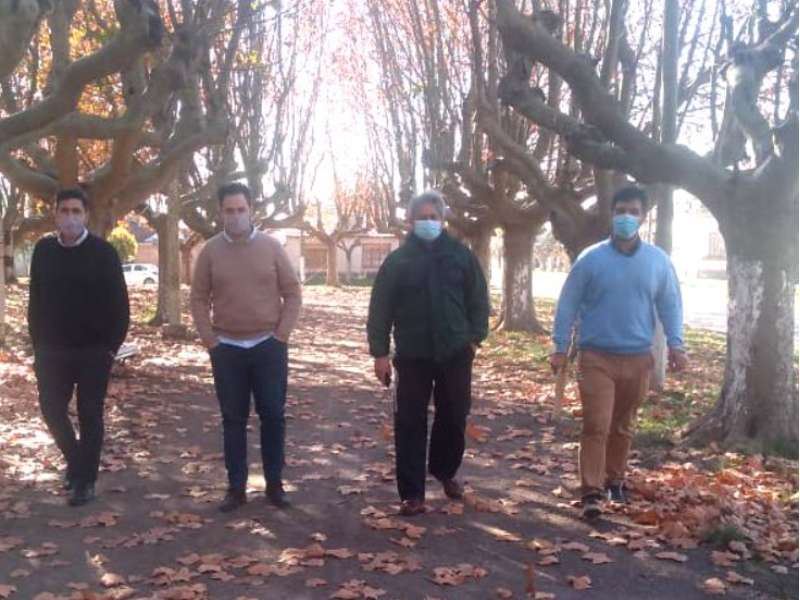 Autoridades municipales recorrieron Rawson y Castilla