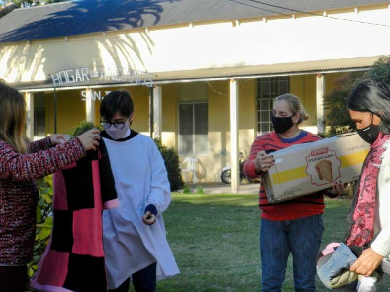 El Movimiento Evita realizÃ³ donaciones al Hogar San JosÃ©