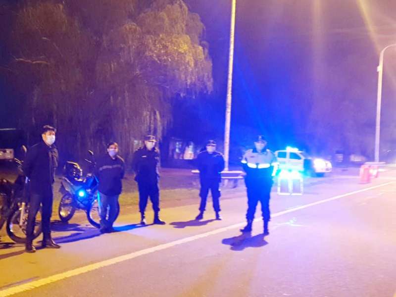 Operativos policiales sobre ruta 7