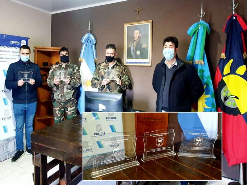Reconocimiento para el Comando de PrevenciÃ³n Rural de Chacabuco