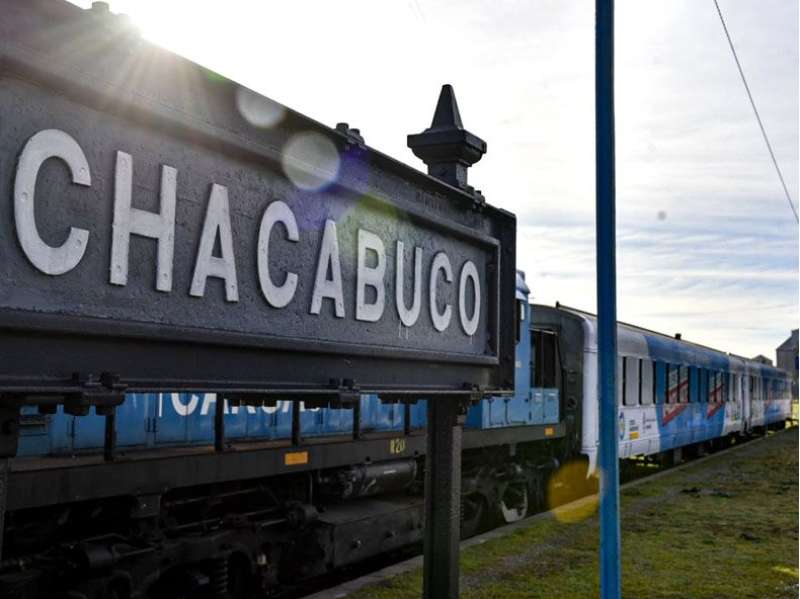 El Tren Sanitario dejÃ³ Chacabuco y quedaron cientos de chacabuquenses vacunados y atendidos