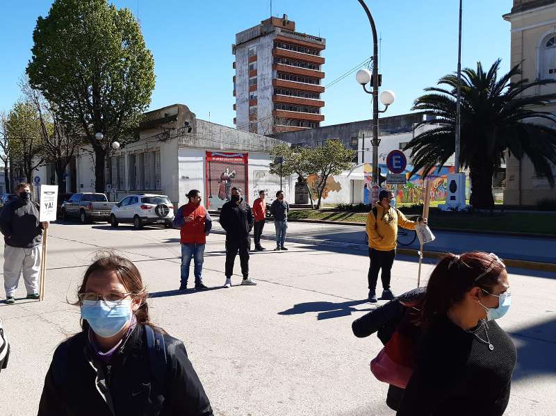 Paro en Chacabuco - Apoyo de los Municipales Autoconvocados de Chacabuco