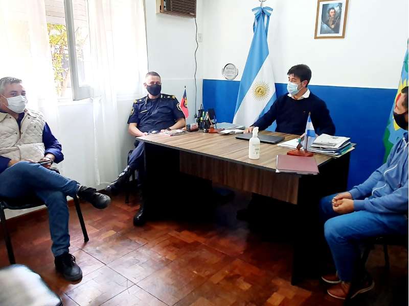 ReuniÃ³n con representantes zonales del Ministerio de Seguridad