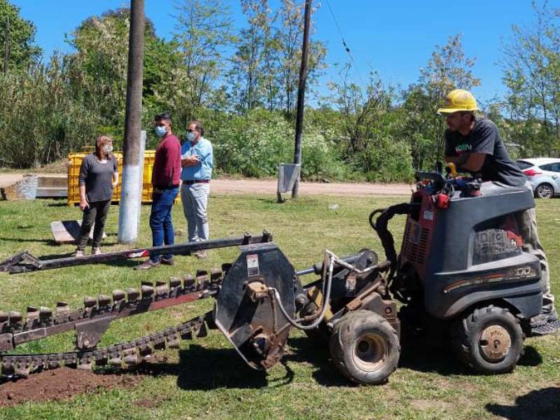 Barrio San Cayetano: avanza la obra para incorporar el pozo de agua definitivo