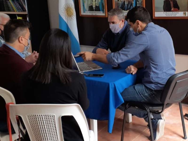 GolÃ­a se reuniÃ³ con el Grupo Ciudad Creativa