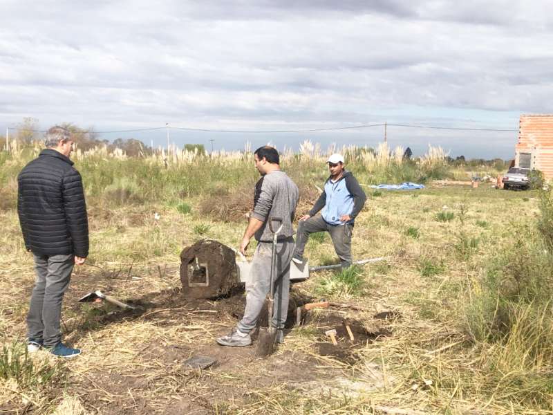 Concejales del Frente de Todos recorrieron quintas del programa Chacabuco para Todos