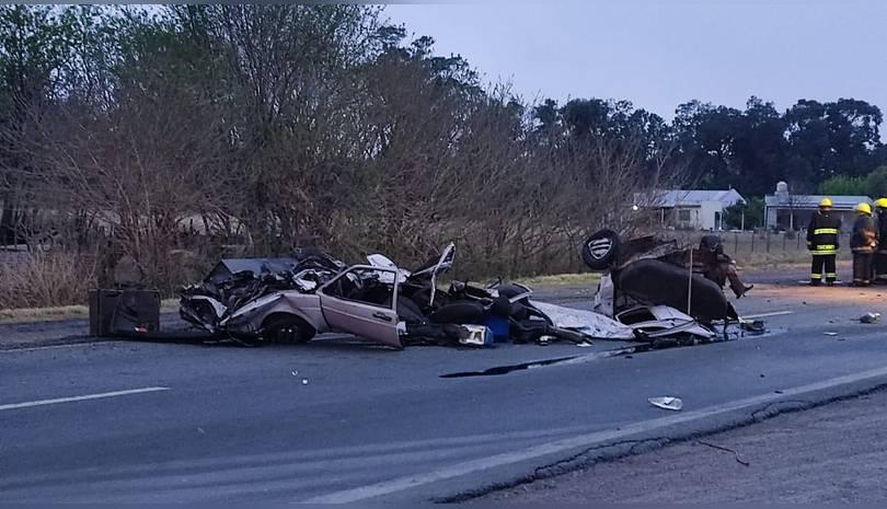 Fatal accidente sobre la RN 7: cuatro personas fallecidas