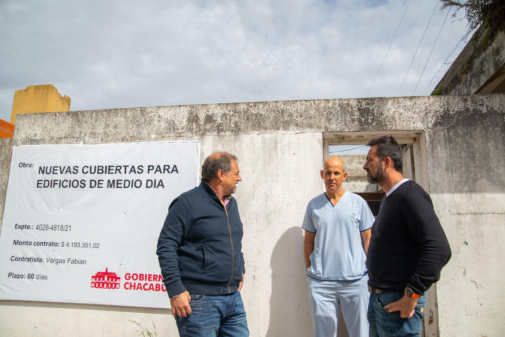 El Intendente recorriÃ³ el  futuro Centro Comunitario de Salud Mental