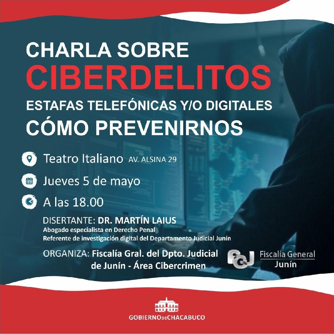 Charla sobre ciberdelitos
