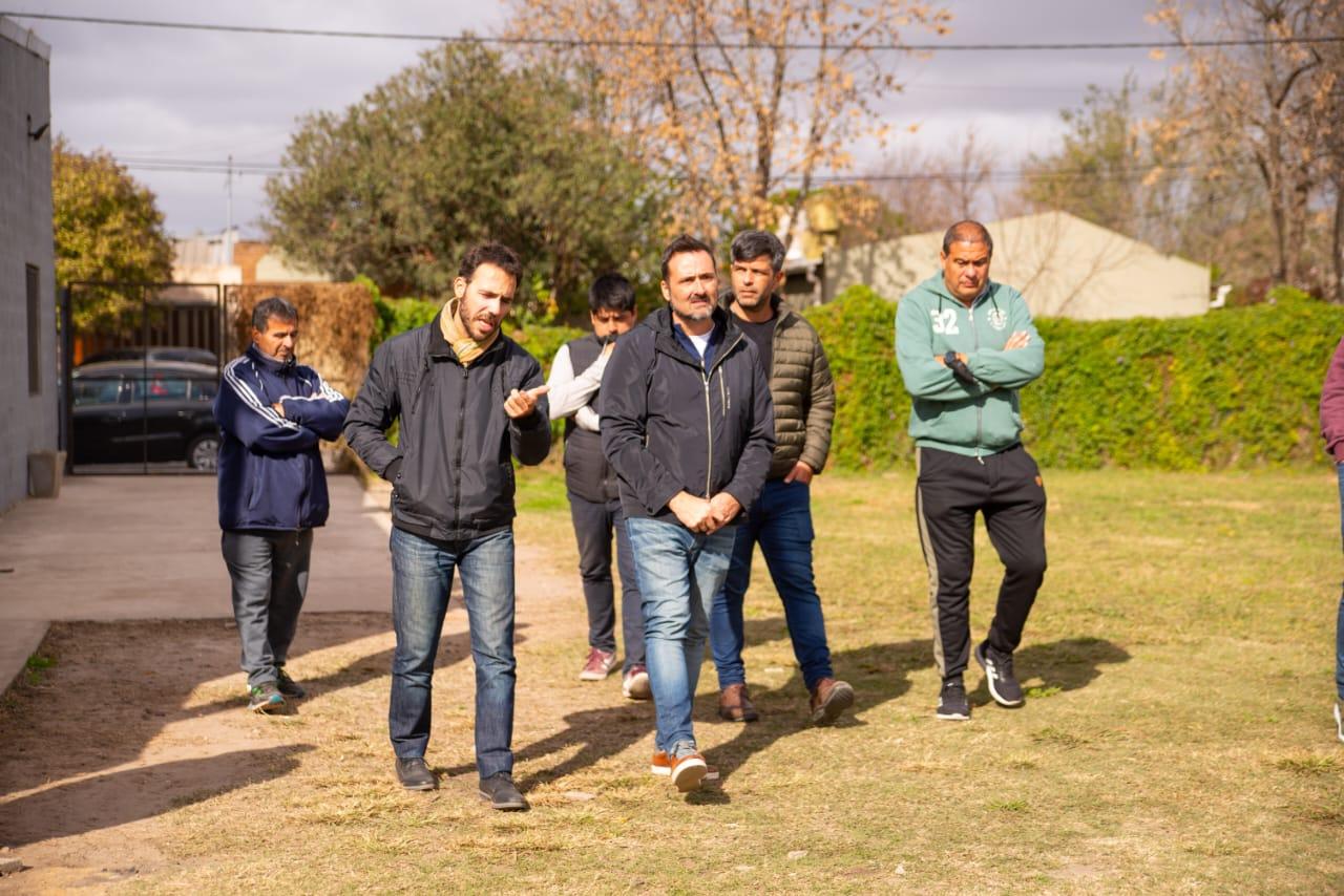 El Intendente visitÃ³ el Club River