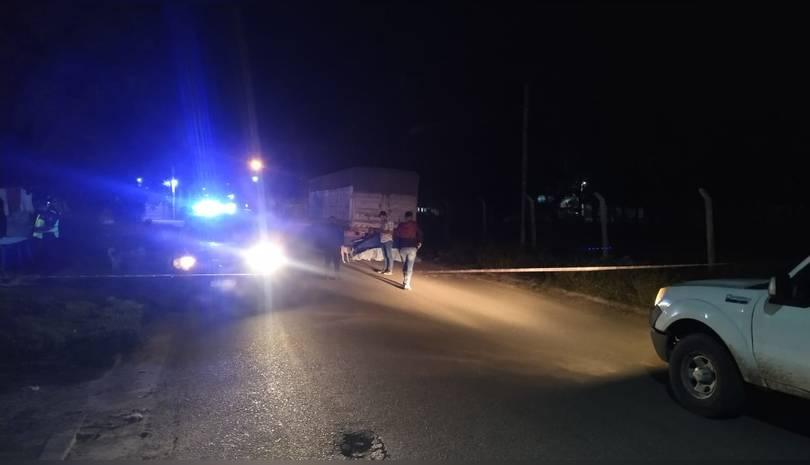 Comunicado oficial policial sobre joven muerto en accidente
