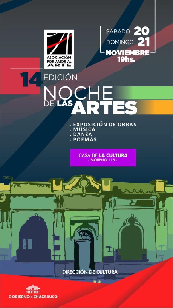  Se viene la "Noche de las Artes"