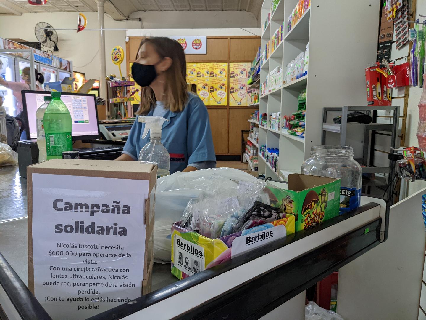 Continua la campaÃ±a solidaria "Una mano para sus ojos".