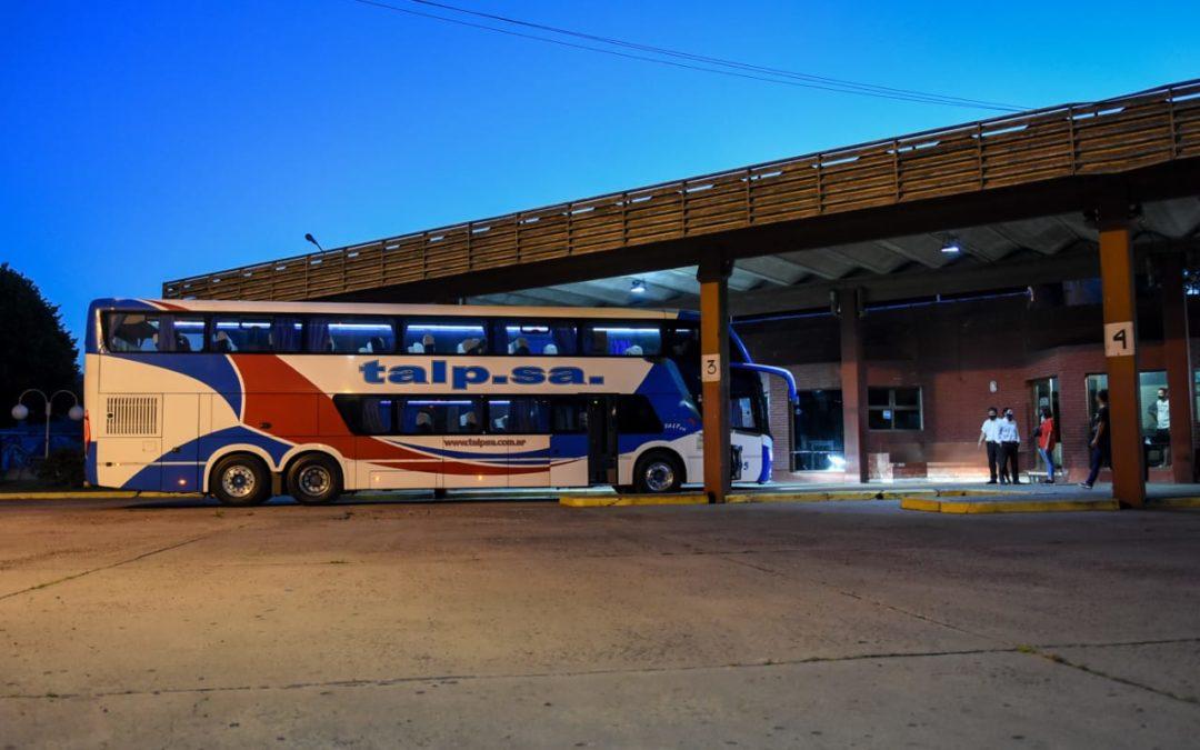 Ya rige el pase sanitario en micros de media y larga distancia