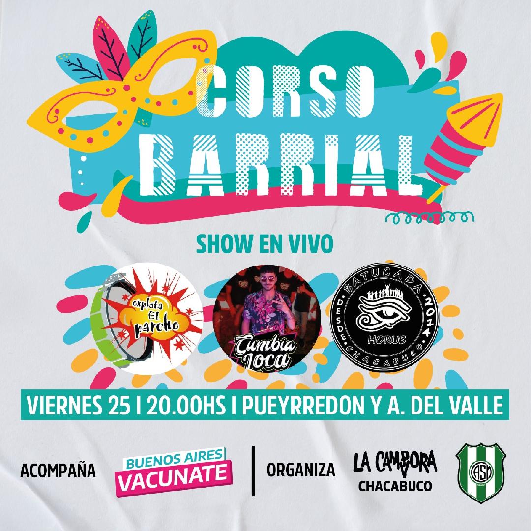 VUELVE EL CORSO AL BARRIO
